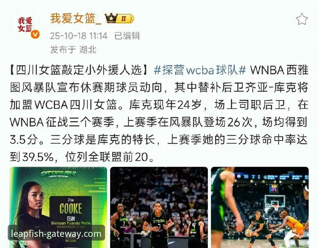 乐鱼官网使用教程 WCBA总决赛G1分差纪录深度分析:四川女篮三外援体系全面解析